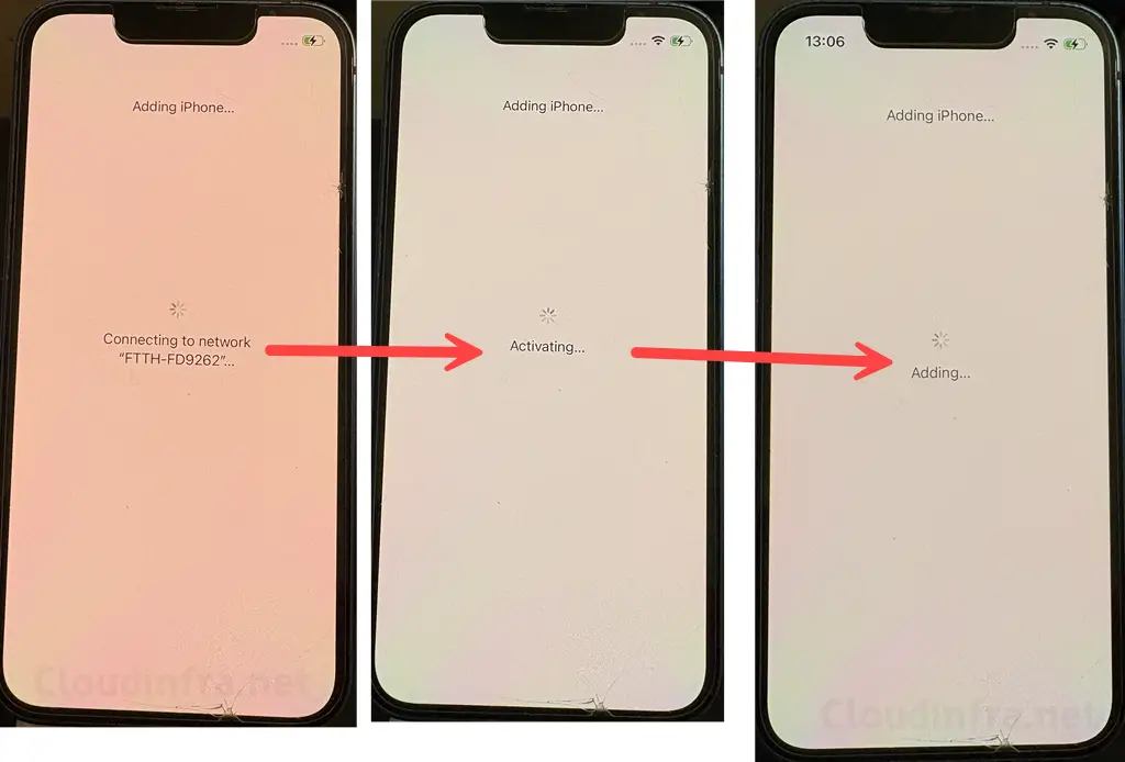 Adding phone to apple business
