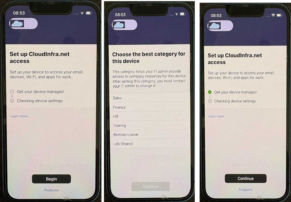 Enroll a Company Owned iPhone or iPad in Intune