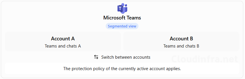 Segmented view in Microsoft Teams