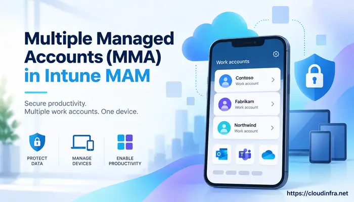 Multiple Managed Accounts (MMA) in Intune MAM