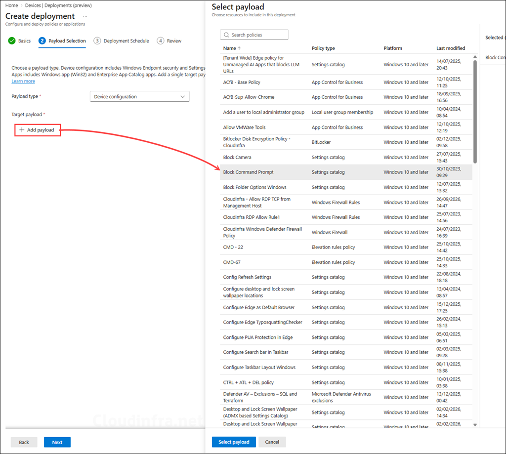 Create the Deployment